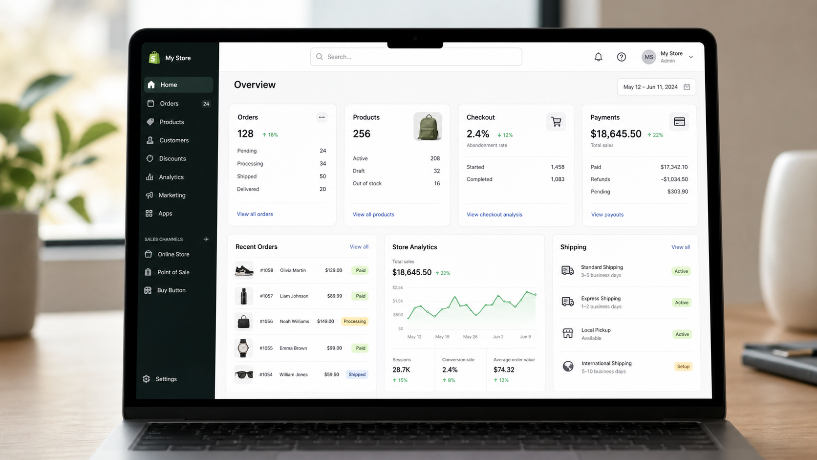 Shopify Store Support