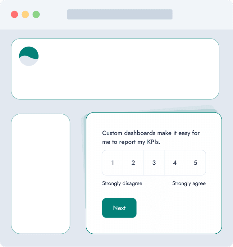 Formbricks survey screenshot